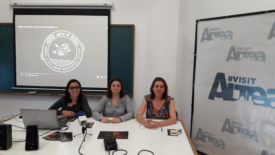 Un momento de la presentación de las ayudas gastronómicas