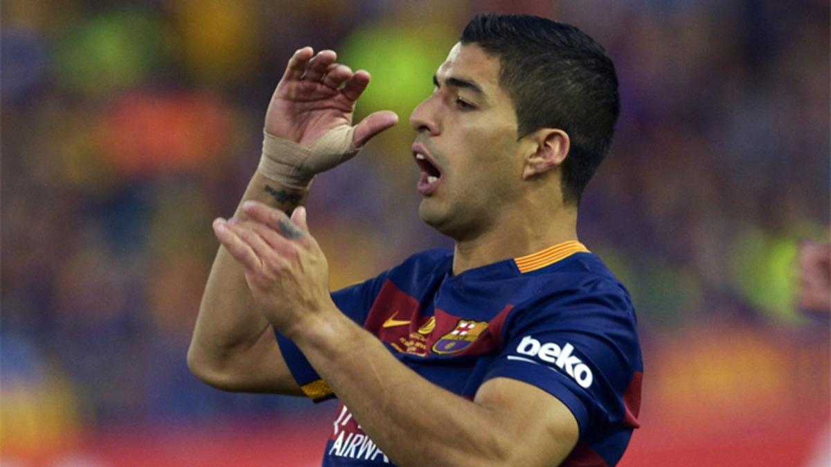 Luis Suárez, jugador del FC Barcelona