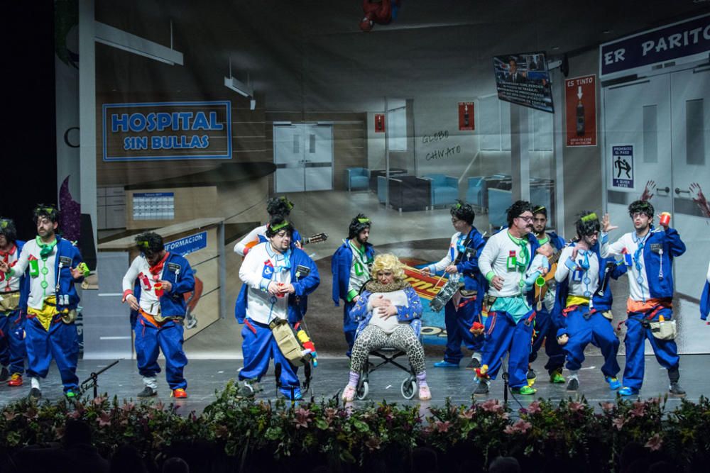 La murga gaditana, de La Línea de la Concepción, ¡Que vienen los niños!