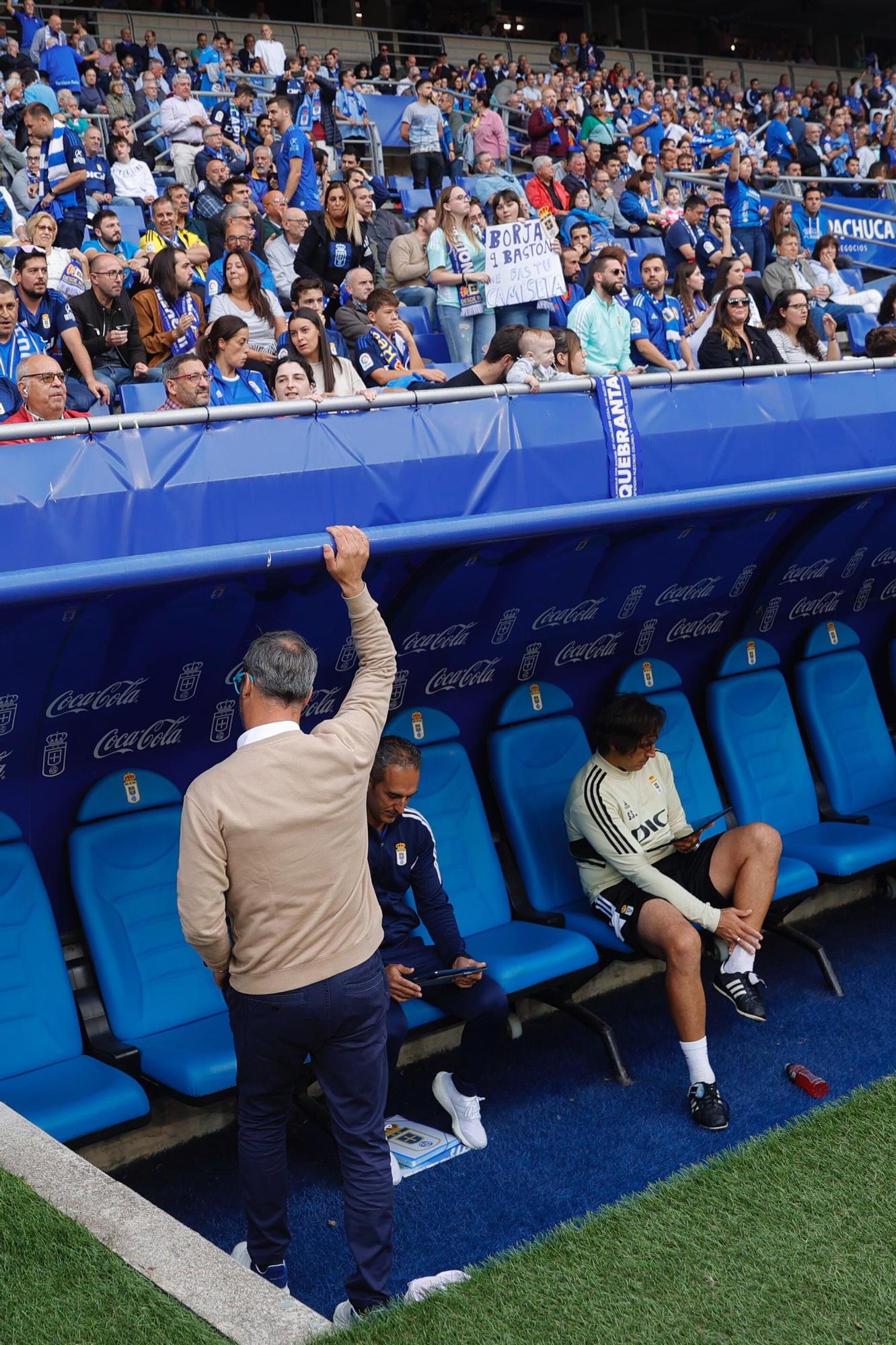 Las imágenes de Bolo durante el partido ante el Cartagena