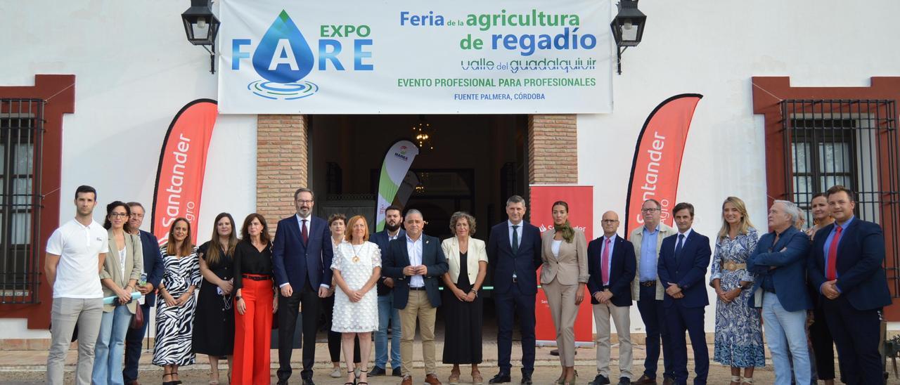 Acto inaugural de Expofare, que se celebra en la Hacienda Timoteo.