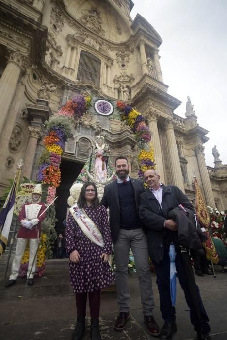 Ofrenda floral a la Morenica