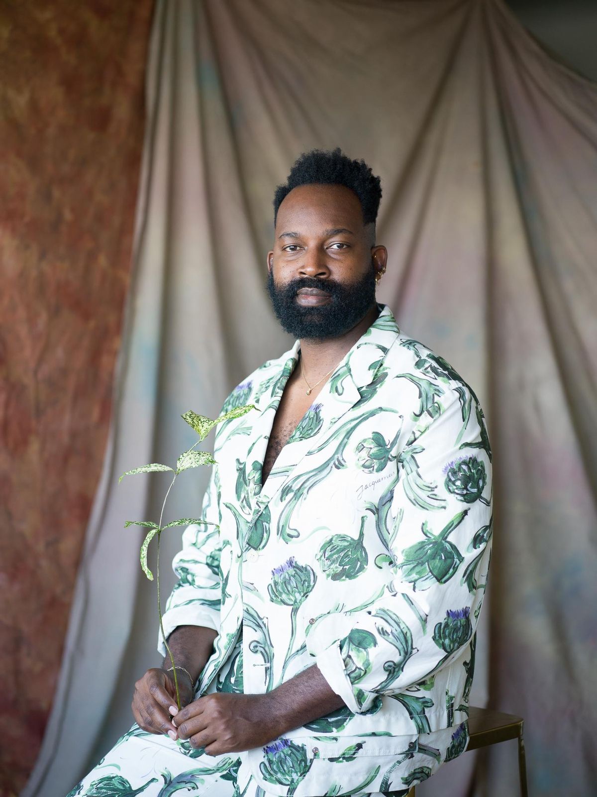 Maurice Harris, artista floral californiano que participará en Flora 2022 en Córdoba.