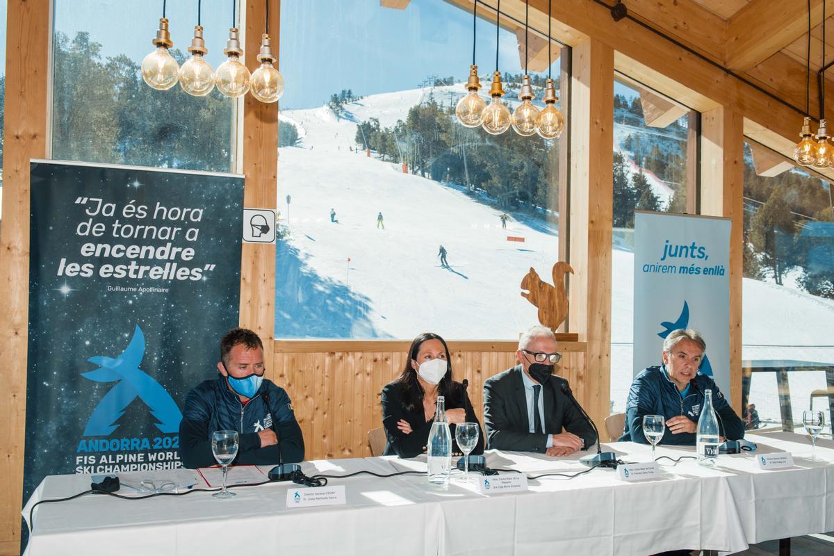 Pal Arinsal acogerá las pruebas clasificatorias de los Campeonatos del Mundo de esquí alpino Andorra 2027