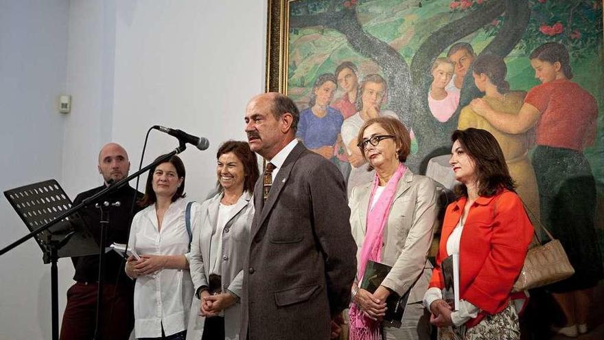 En primer término, Ramón Alvargonzález.