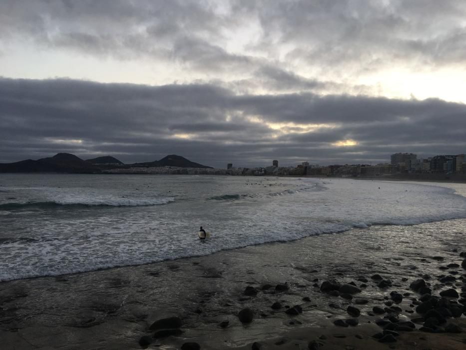 Deportistas en Las Palmas de Gran Canaria