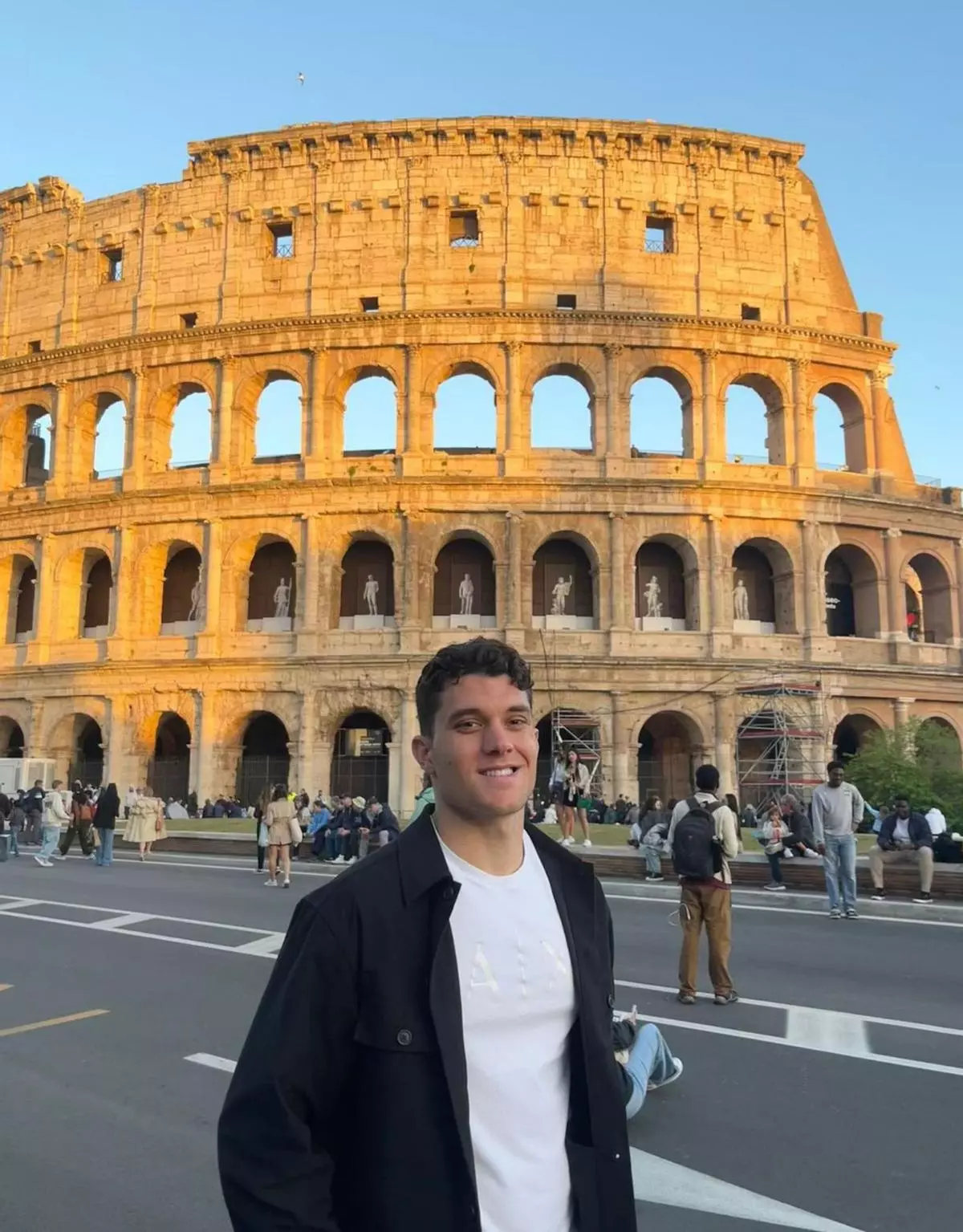 Néstor Rojo, eivissenc a Roma: «Els italians es tornen bojos quan dius que ets d’Eivissa»