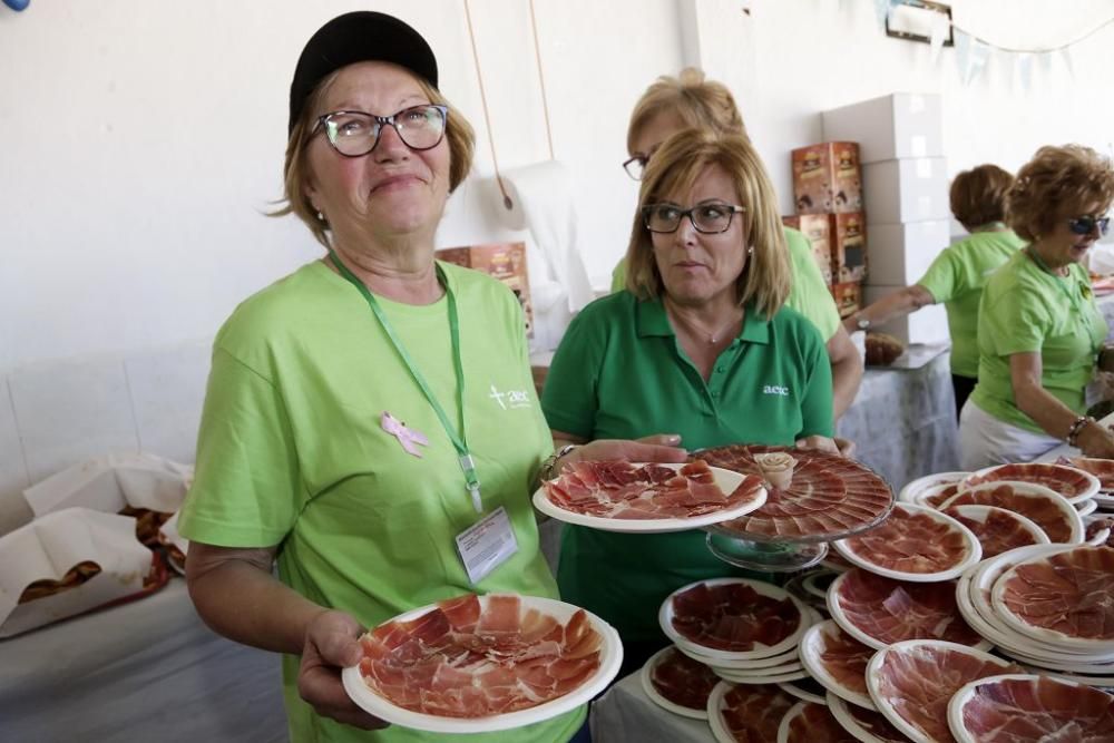 III Encuentro de Cortadores de Jamón de la AECC de Zarandona