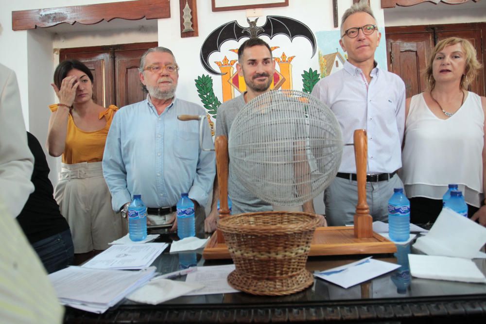 Sorteo de redolins en El Palmar