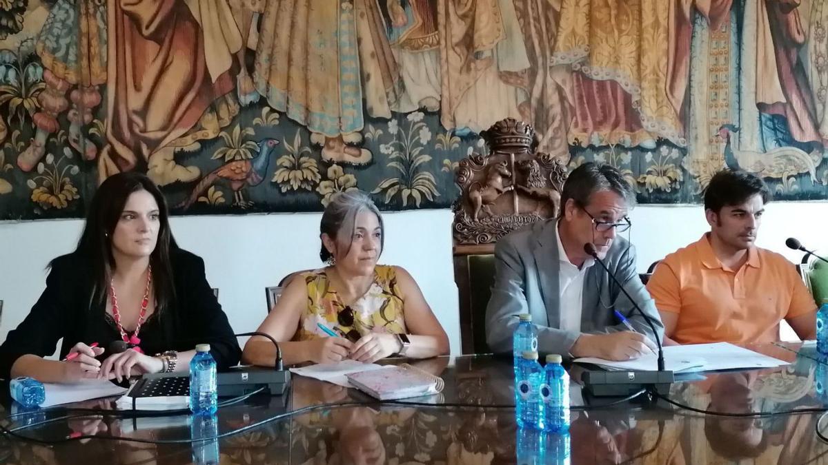 Concejales del Partido Popular en el Ayuntamiento de Toro.