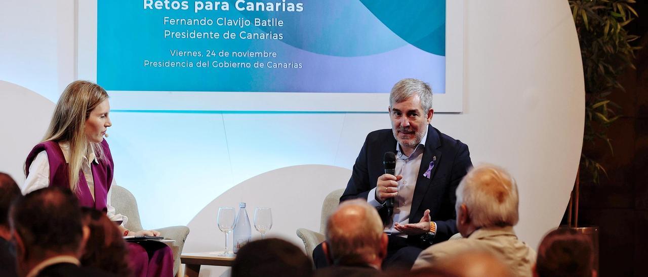 Conferencia de Fernando Clavijo en el foro organizado por la Asociación para el Progreso de la Dirección (APD)