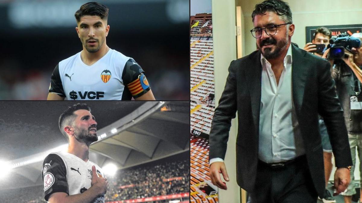 Gattuso habló de los casos de Soler y Gayà y de la venta de Guedes