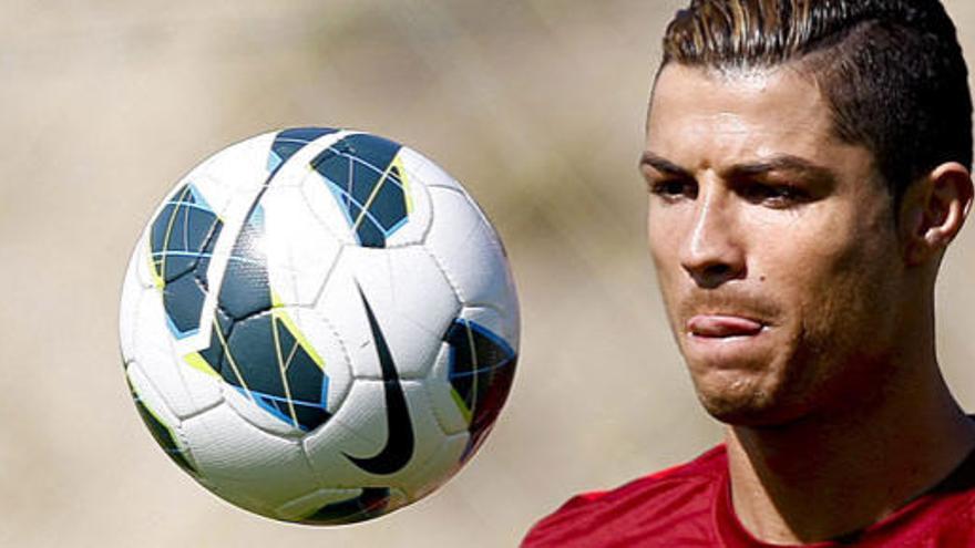 Cristiano Ronaldo, con Portugal.