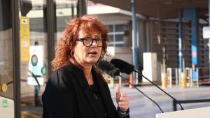 La presidente de TMB; Laia Bonet este 15 de enero de 2026.