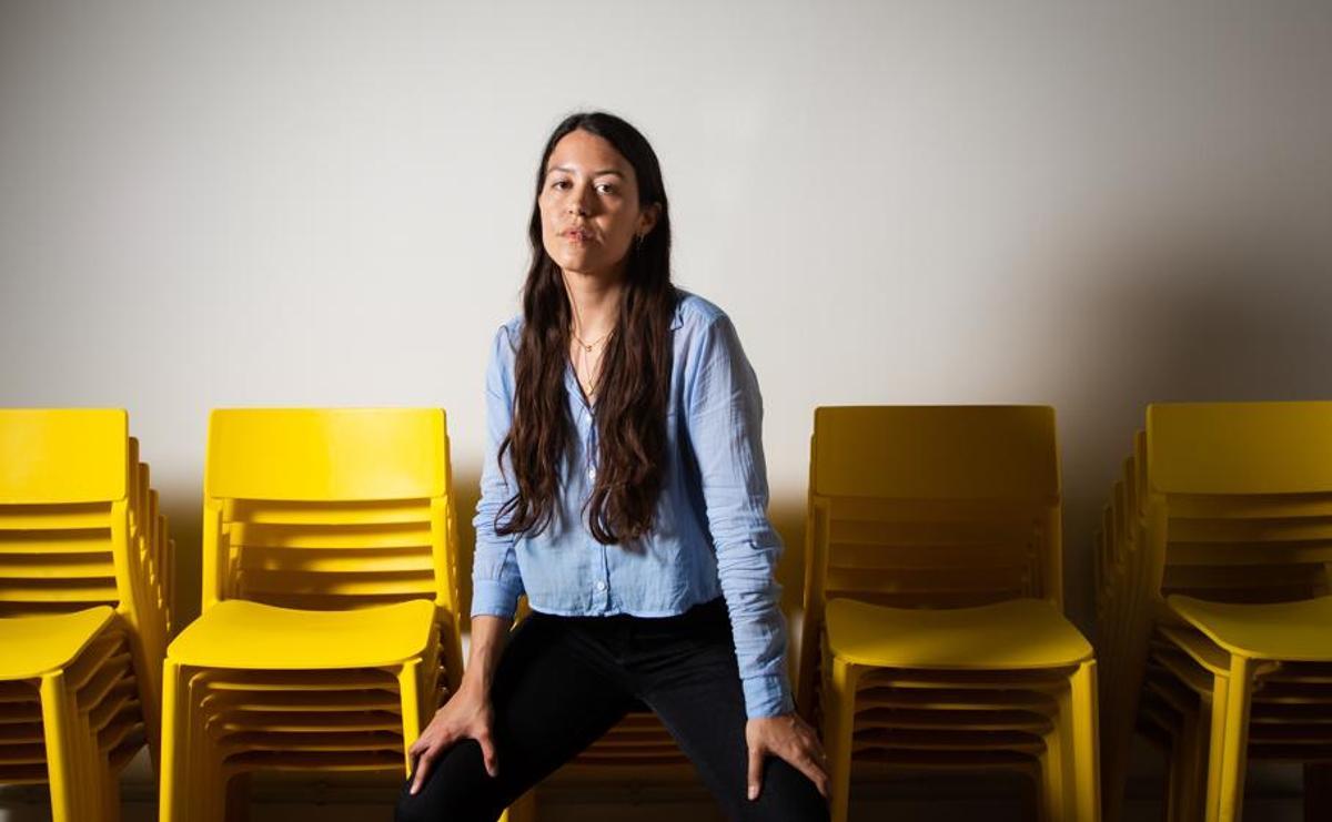 La escritora Sara Torres en Madrid.
