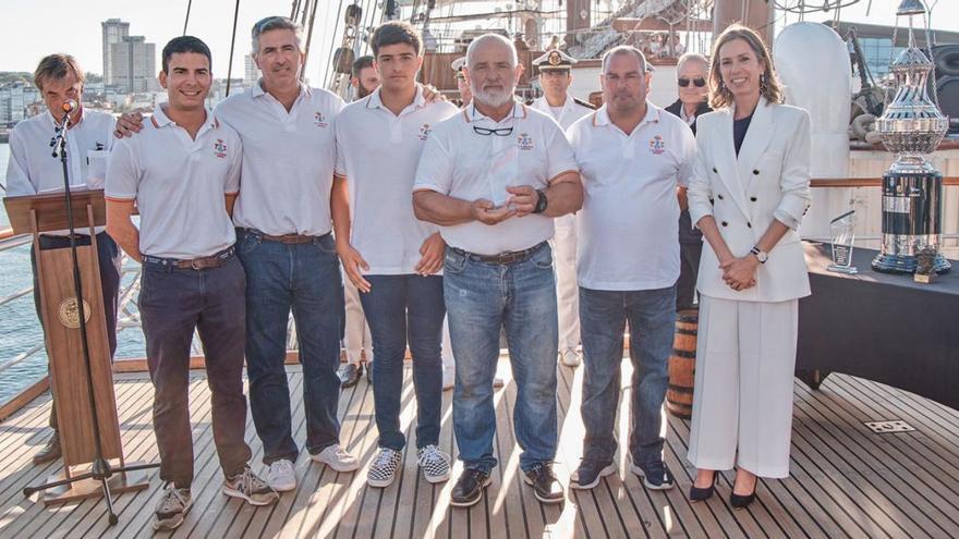 Premios a bordo del ‘Juan Sebastián Elcano’