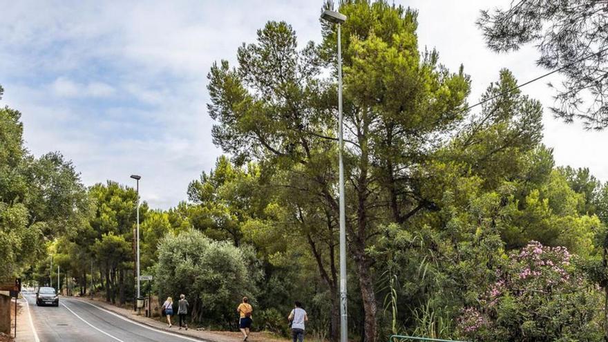 Benicàssim volverá a licitar el alumbrado de las urbanizaciones de montaña