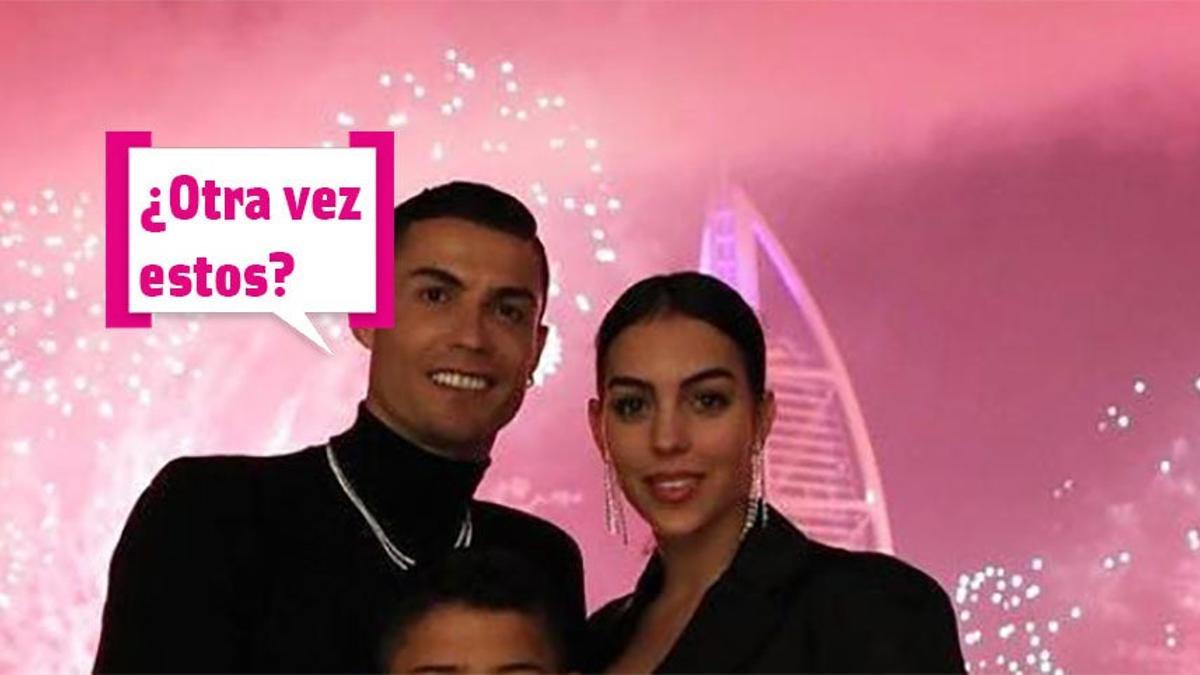 Georgina Rodríguez y CR en Dubai