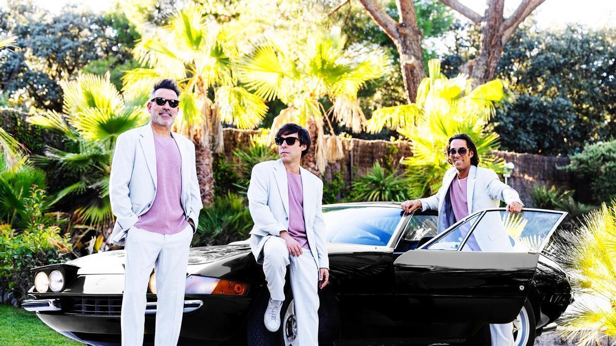 Los hermanos Quijano, Manuel, Óscar y Raúl.