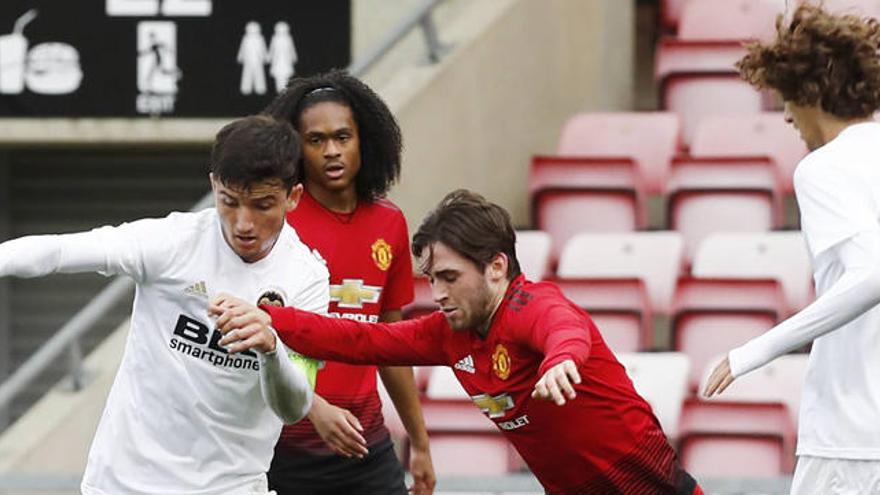 El United castiga al Valencia en la Youth League