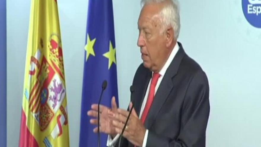 Margallo apoya el envío de armas a los kurdos