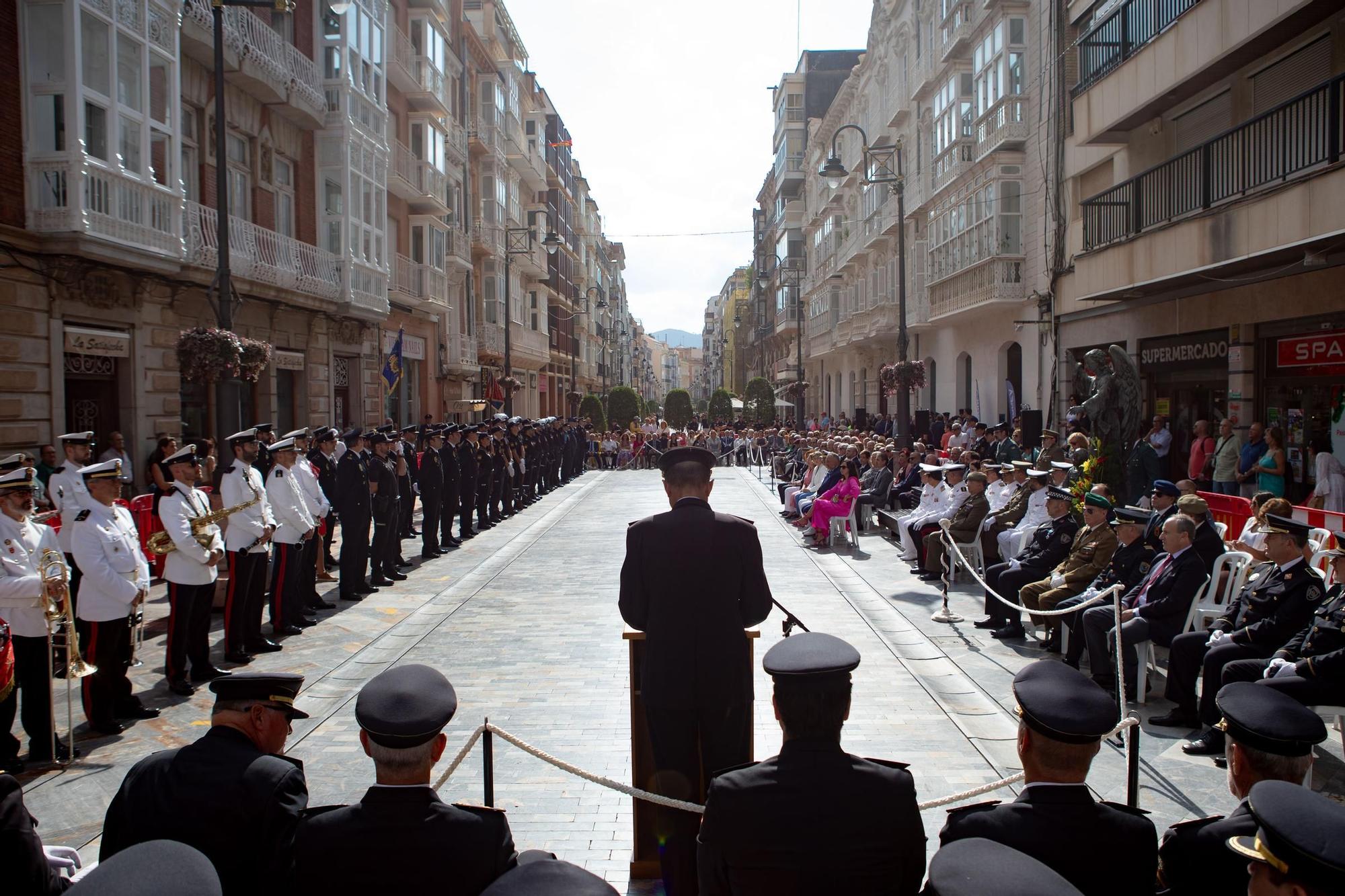 La Policía conmemora en Cartagena el día de los Ángeles Custodios