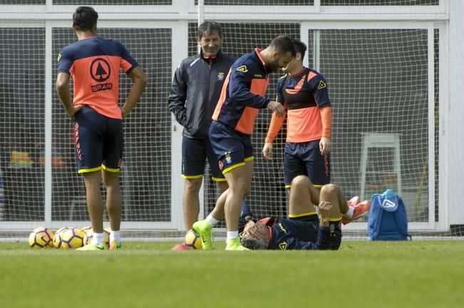 Entrenamiento de la UD Las Palmas 15-02-17