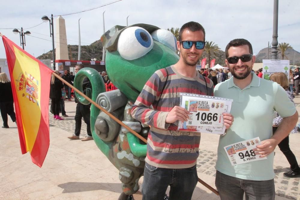 Entrega de dorsales para la Ruta de las Fortalezas de Cartagena