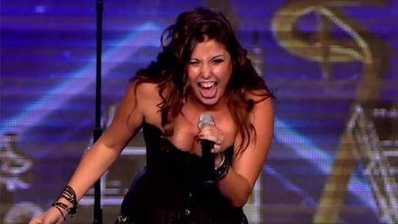 Cristina Ramos, en la final de 'Got Talent'