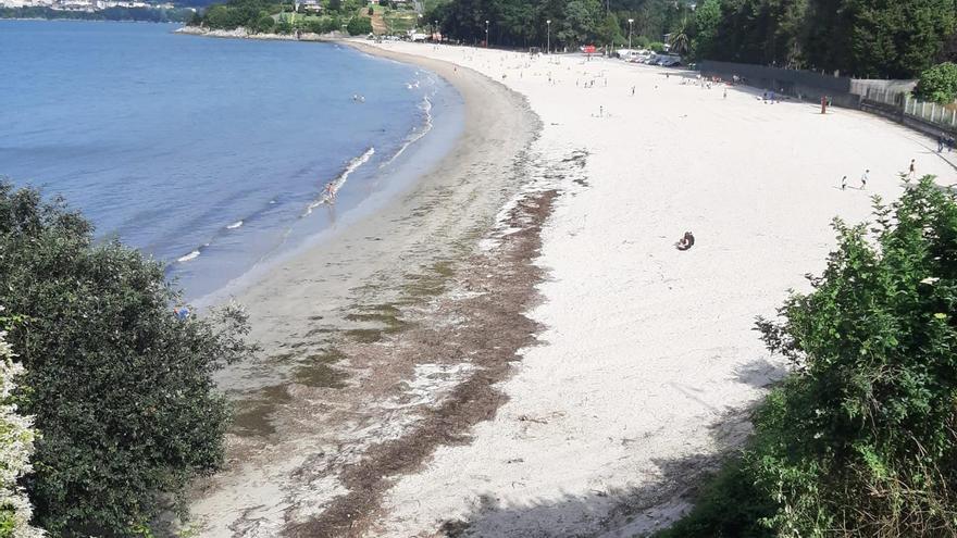Vista de la playa de Gandarío.