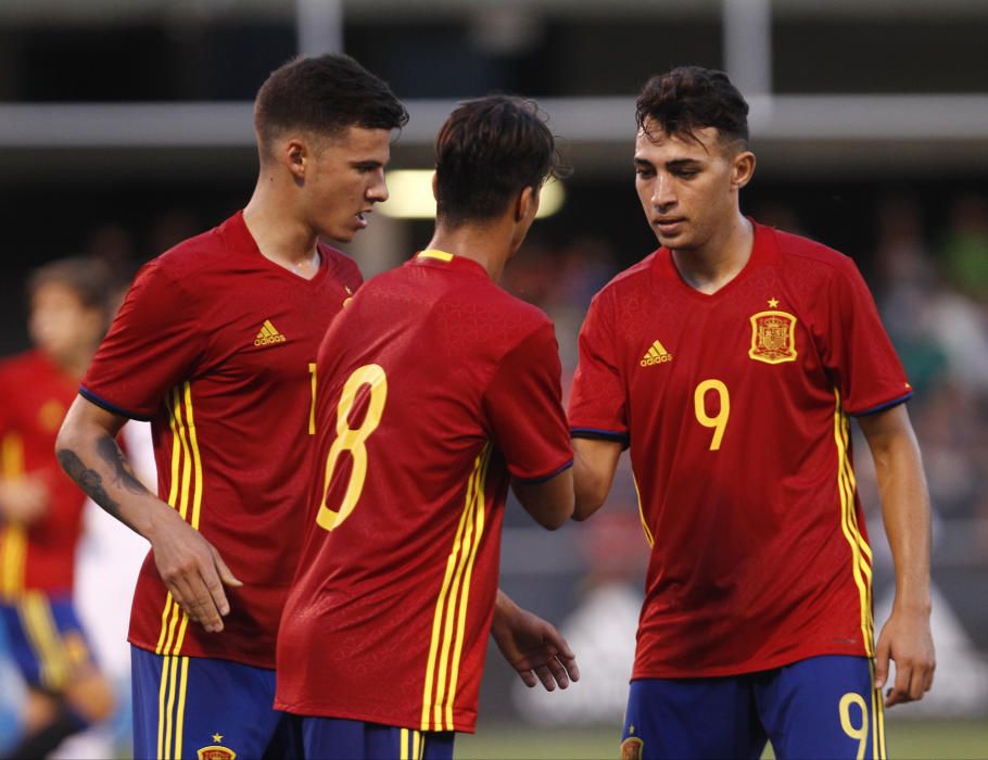 Las mejores imágenes del España - San Marino de al Sub-21