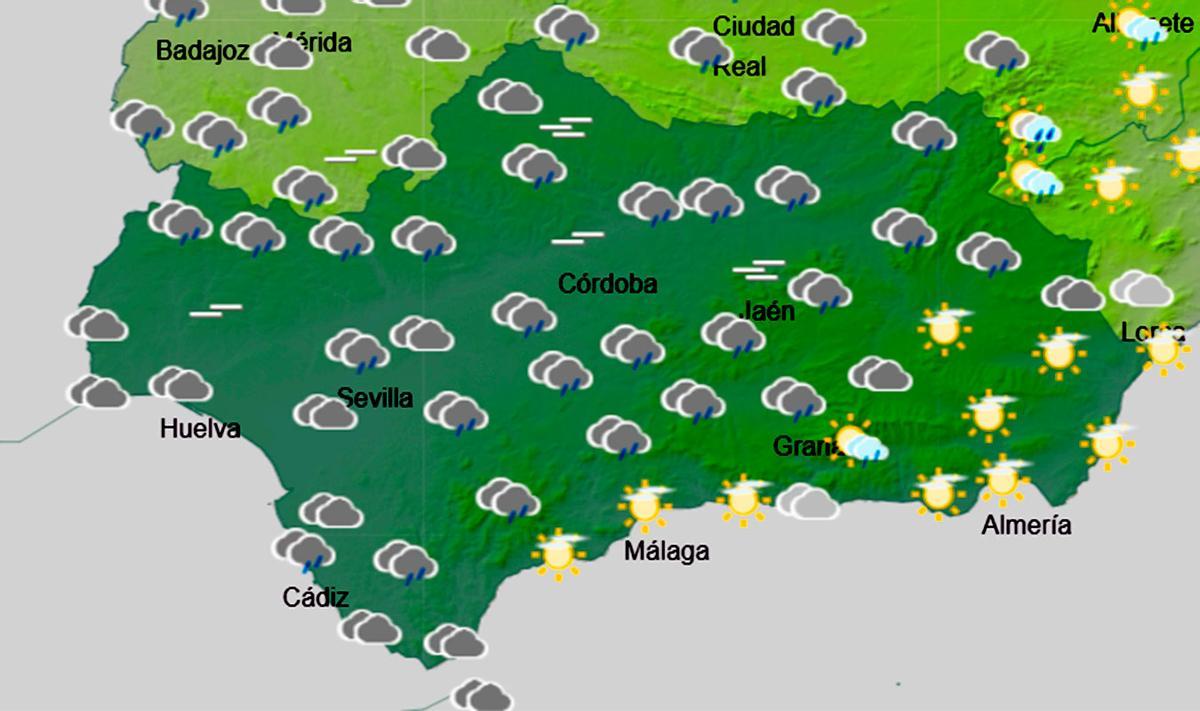 Previsión el miércoles a las 11.00 horas.