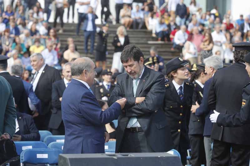 Celebración del día de la Policía Nacional en València