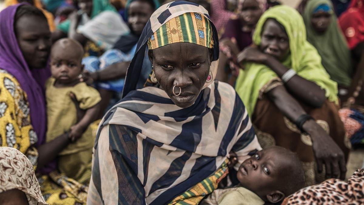 desplazados del lago chad por la violencia de boko haram