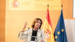 La vicepresidenta tercera y ministra para la Transición Ecológica y el Reto Demográfico, Teresa Ribera.