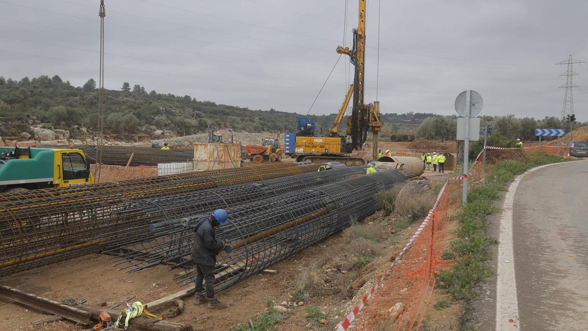 Así avanzan las obras de reconstrucción de la línea de Cercanías C3 entre València a Utiel