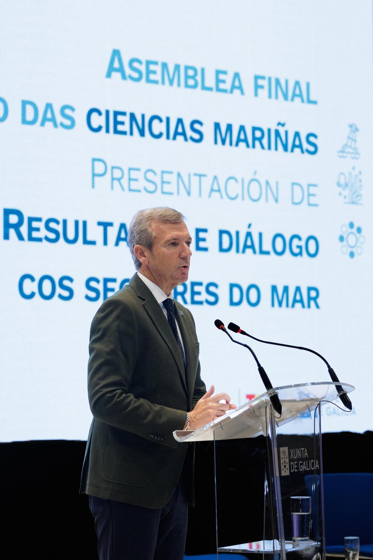 La intervención del presidente en el foro.