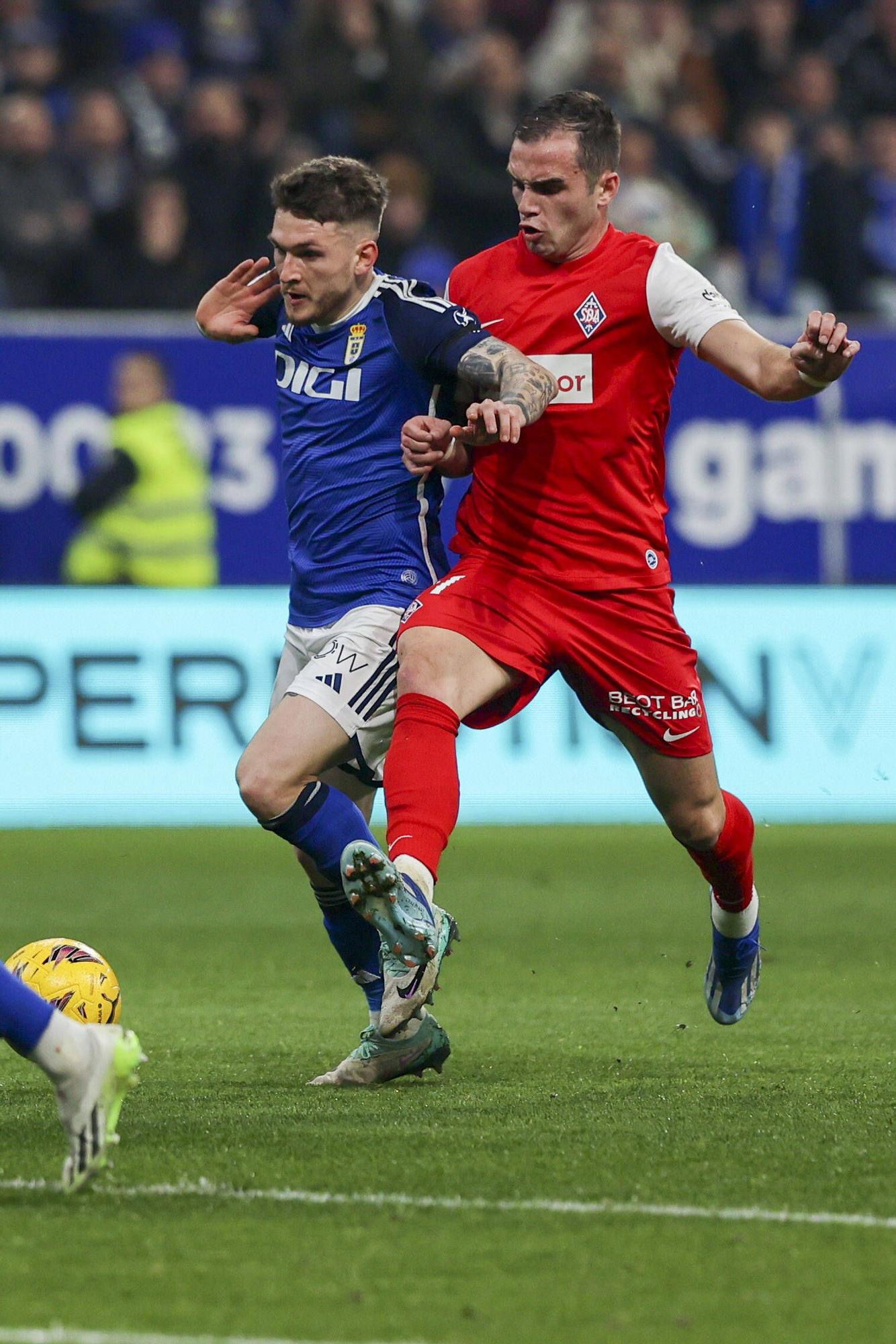 Así fue el partido entre el Real Oviedo y el Amorebieta