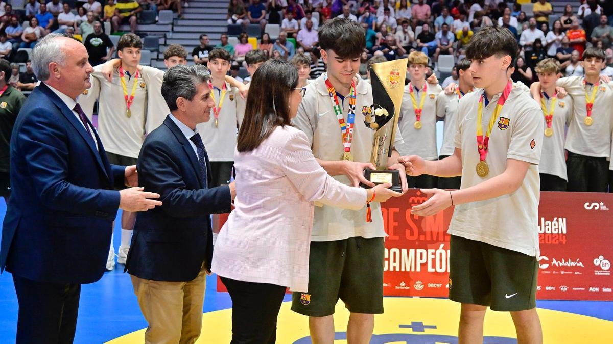 El Barça cadete ha sido el mejor equipo en Jaén