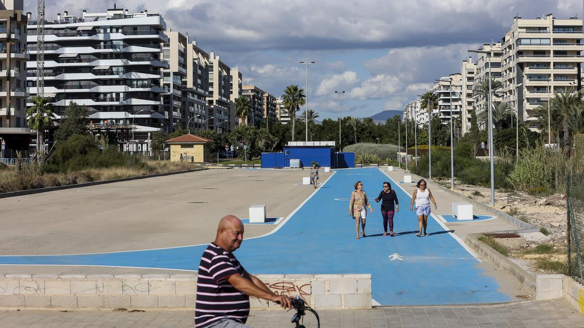 Una imagen de la zona del PAU 5 de Alicante, una de las más dinámicas de la ciudad desde el punto de vista inmobiliario.