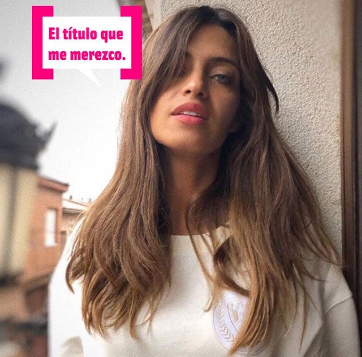 Sara Carbonero y su vestido multicolor