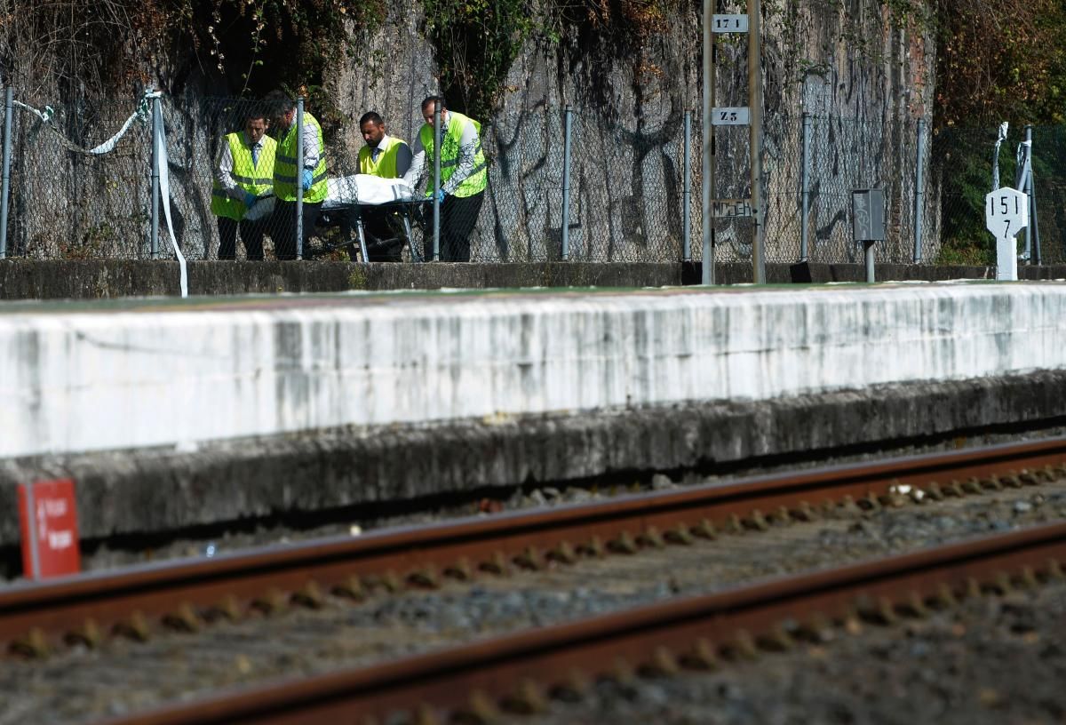 FOTOGALERÍA / Accidente de tren en Pontevedra