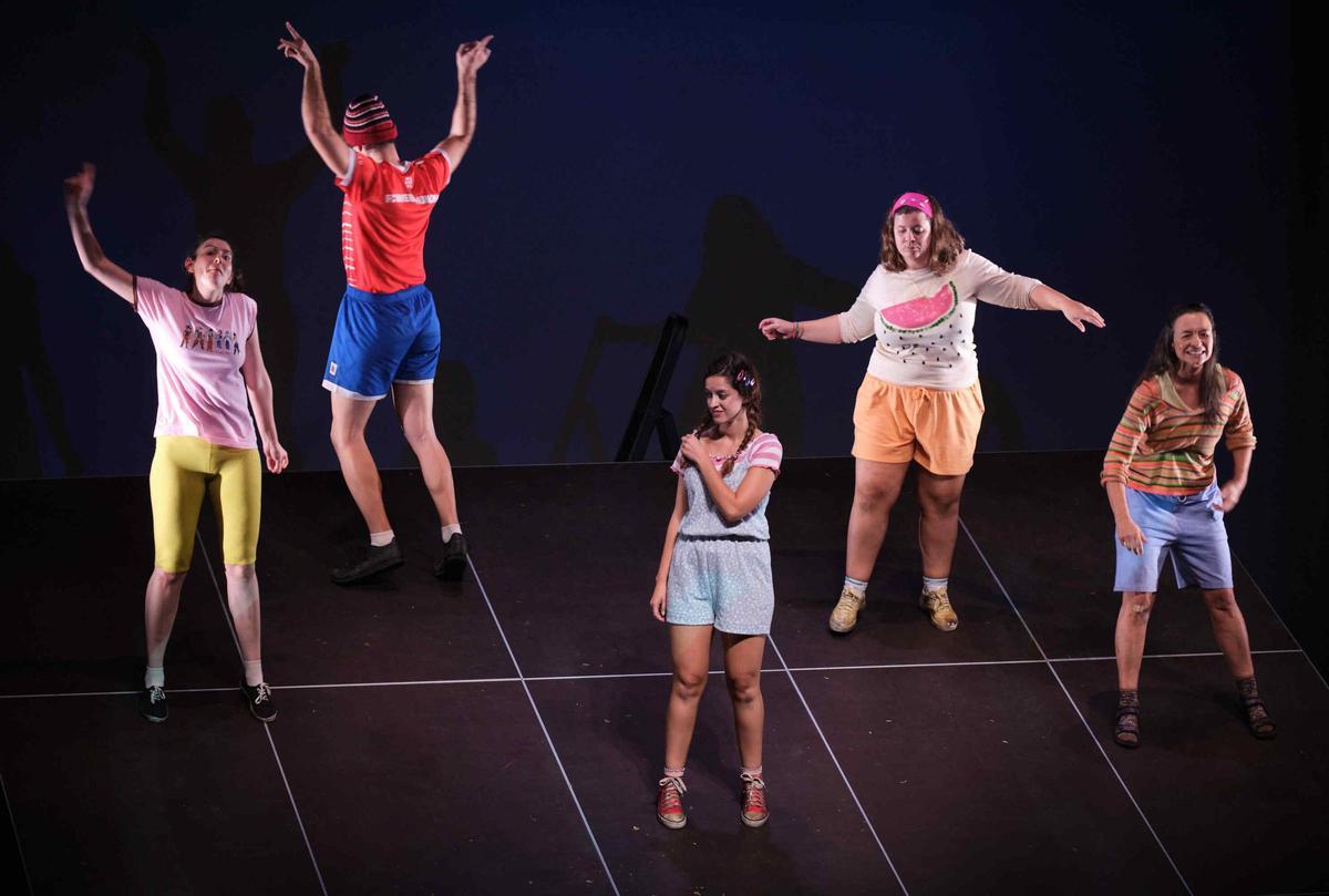 Una escena de 'Panza de burro', de Delirium Teatro