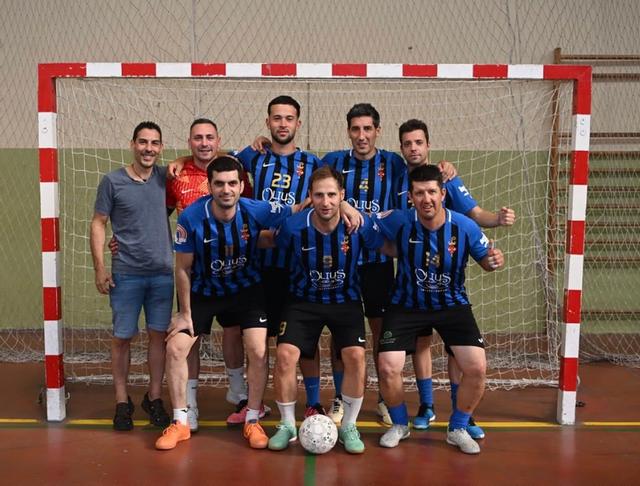 L'equip de fubol sala de l'Olius-Atlètic Pi