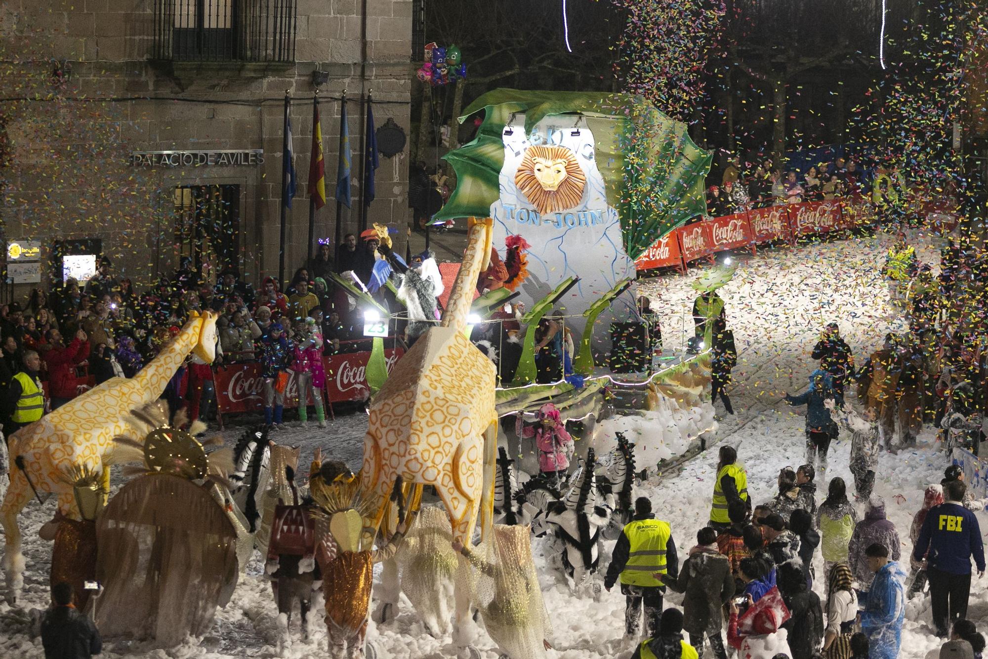 EN IMÁGENES: Así ha sido el Descenso de Galiana del Antroxu de Avilés 2023