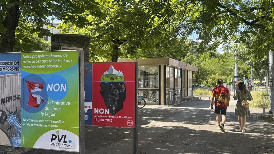 Suiza vota en referéndum una propuesta de la extrema derecha para poner coto al crecimiento de la población