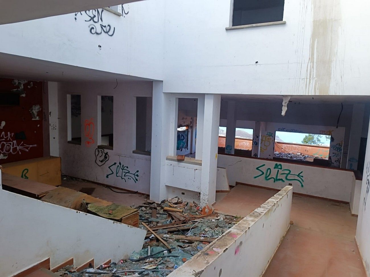 Abandono parador de Firgas