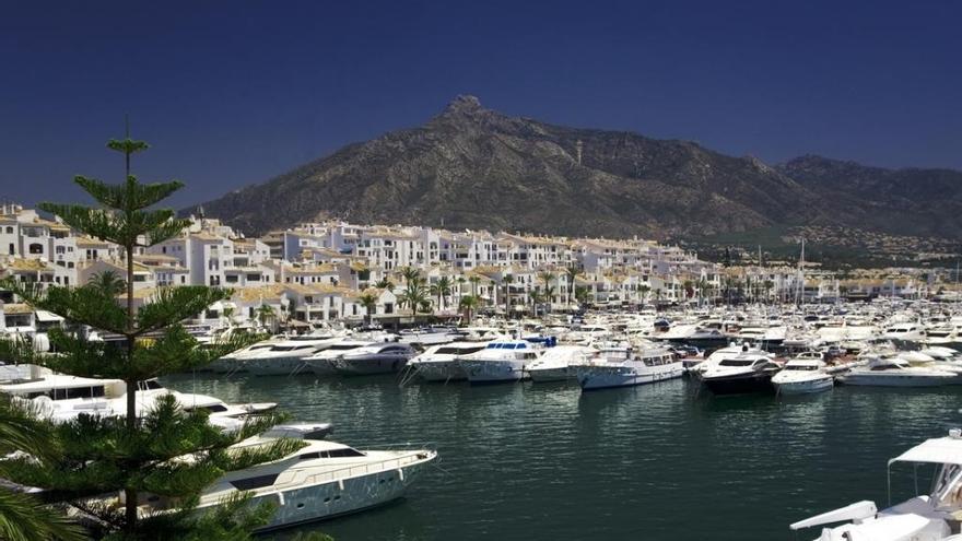 Panorámica de Puerto Banús.