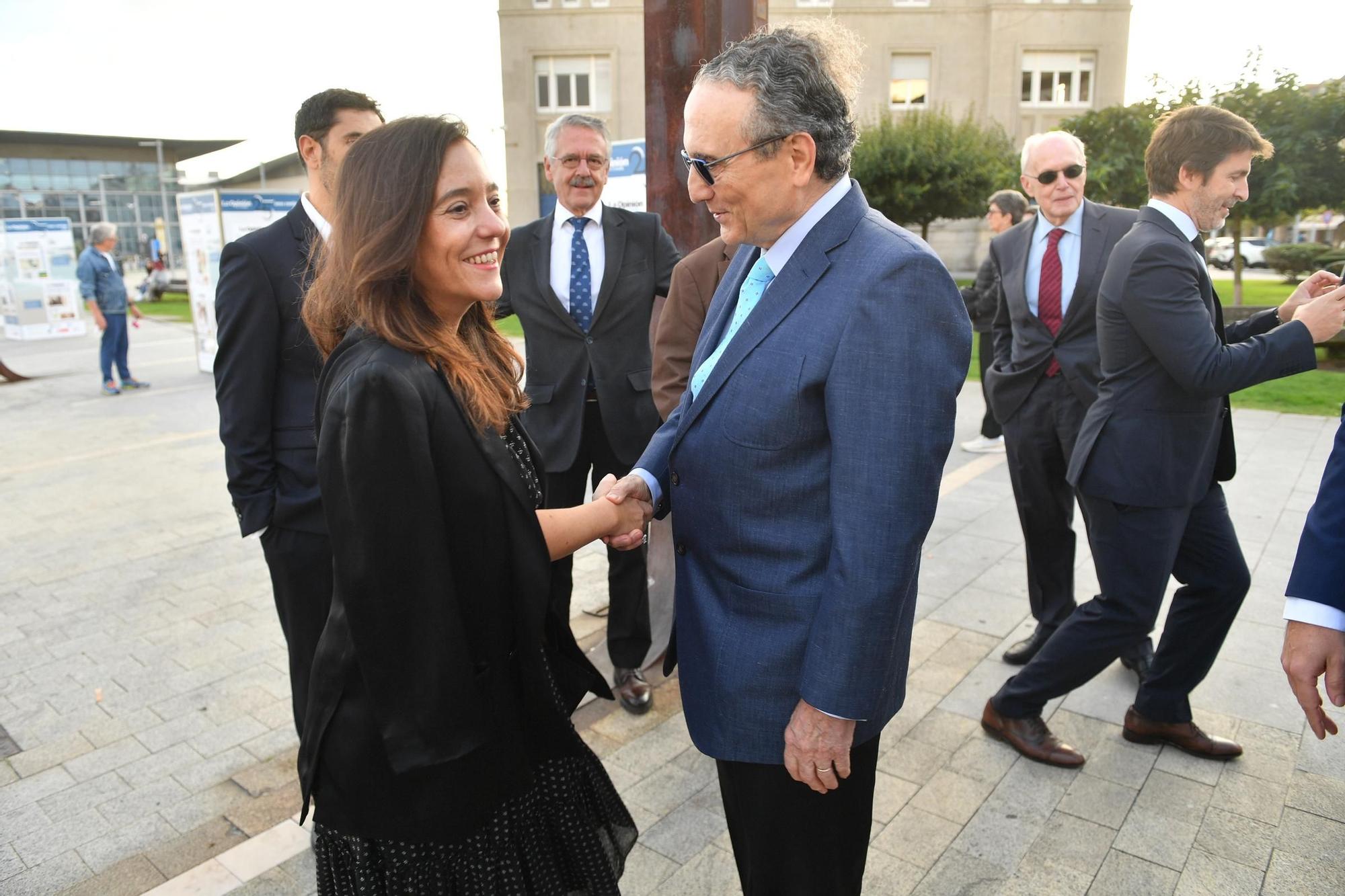 Inauguración de la exposición que conmemora los 25 años de LA OPINIÓN A CORUÑA