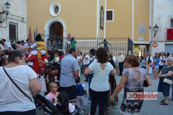 Procesión de San Bartolomé  y Pregón Fiestas de Cieza 2015